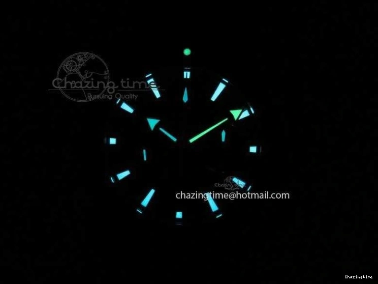 0131 Planet Ocean Master Chrono 45mm SS OM 1:1 Best Edition Black Dial Orange 12 On Rubber Strap A Durable 8169